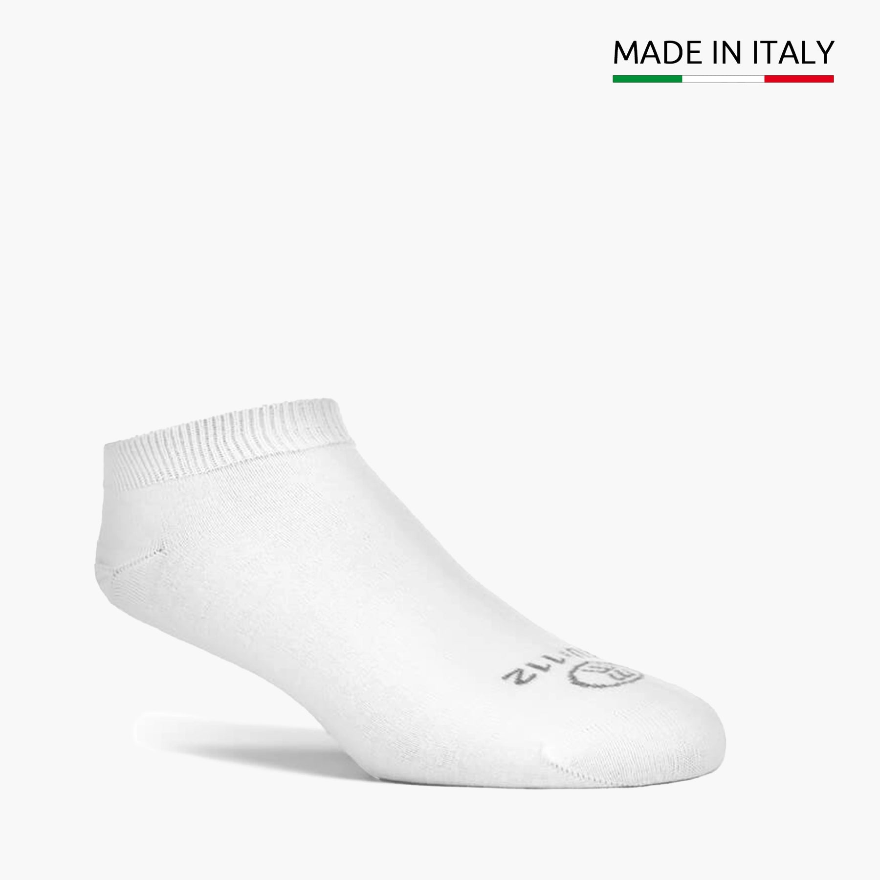 Sneaker Socken aus Merino Wolle | Weiss